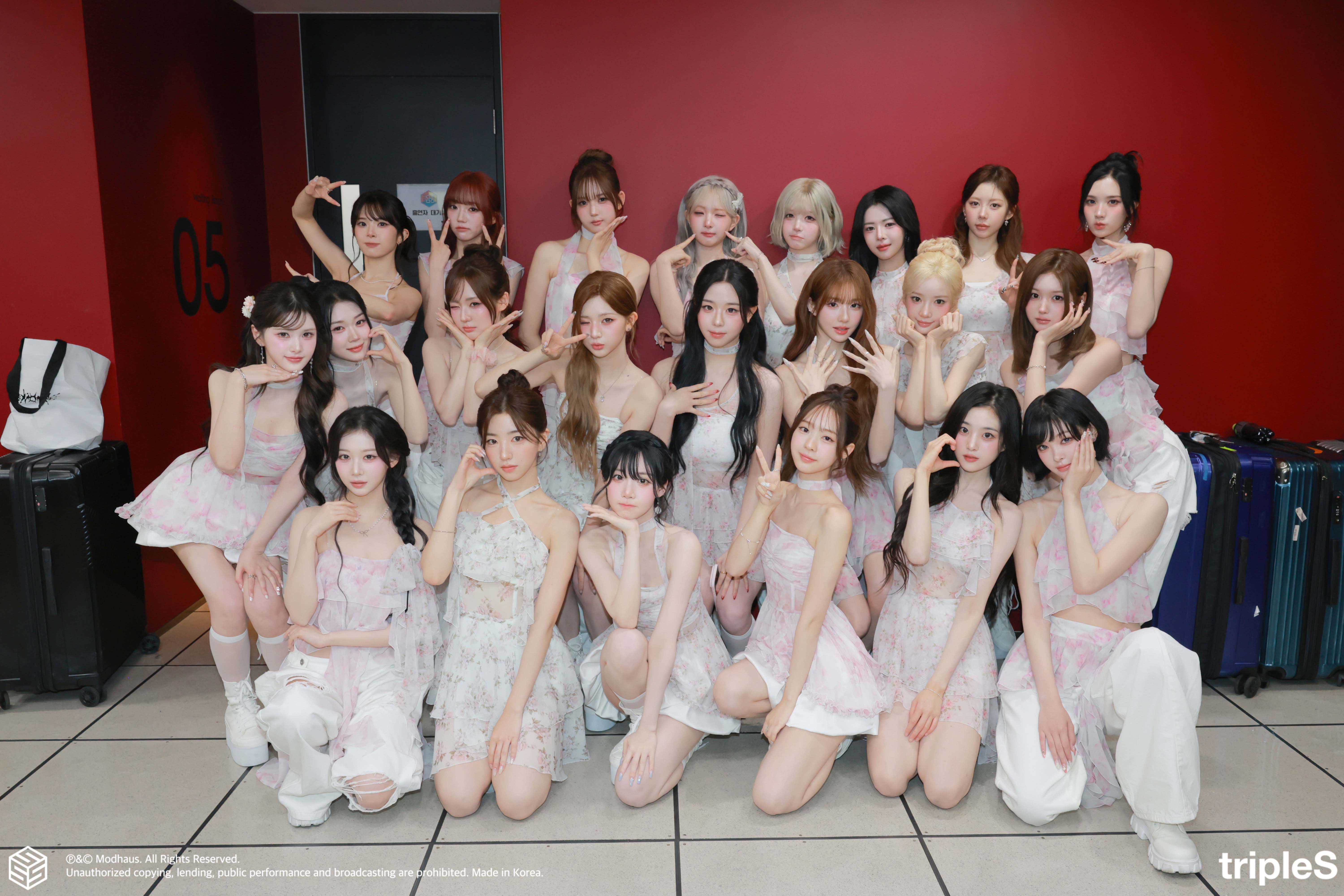 [tripleS] tripleS <Baby Flower> 음악방송 1주차 포토 비하인드