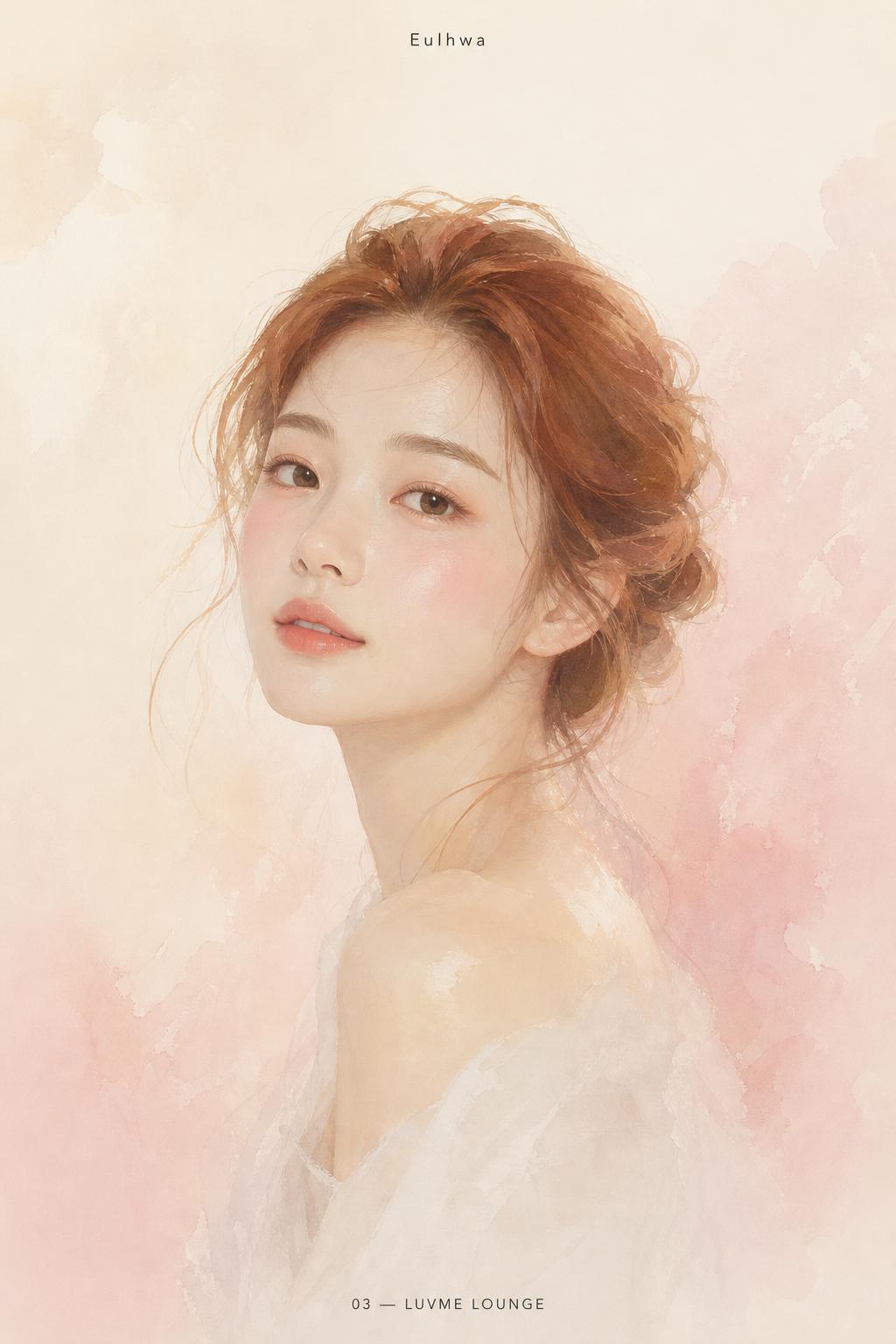 감성 인물화 클래스 · 수채 무드편