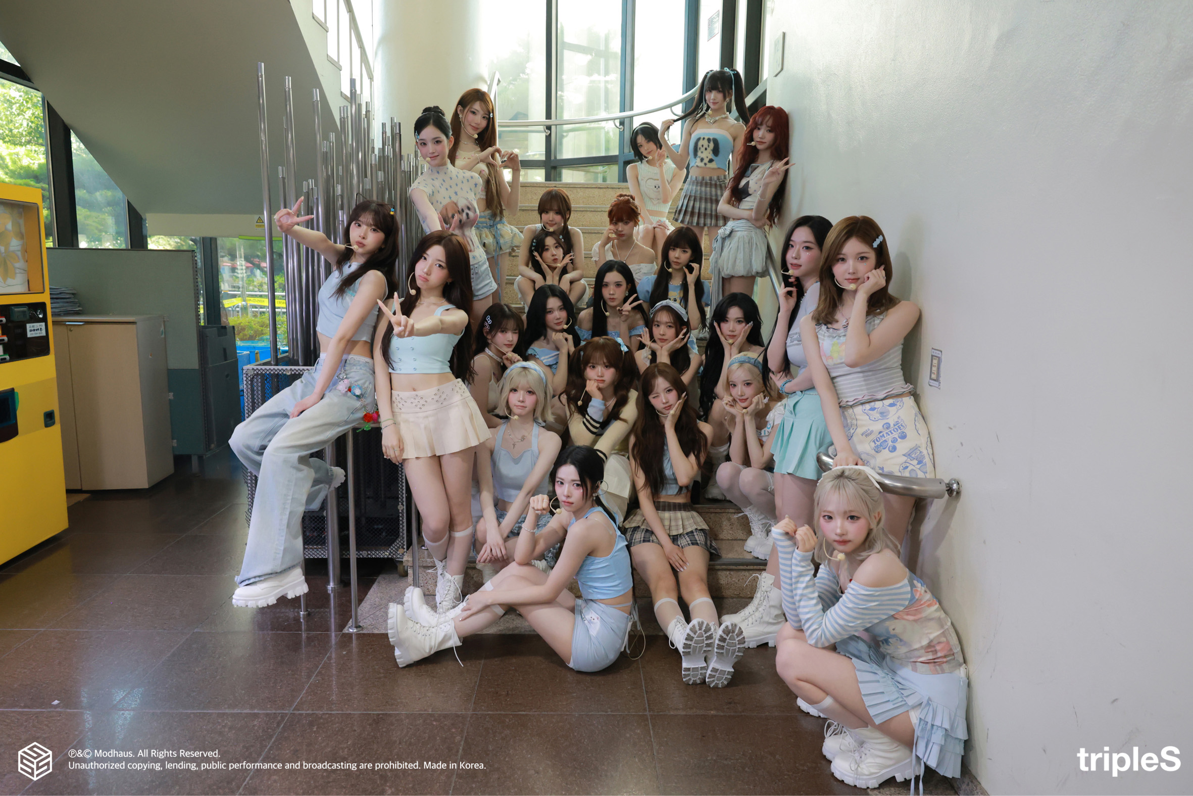 [tripleS] tripleS <Baby Flower> 음악방송 2주차 포토 비하인드