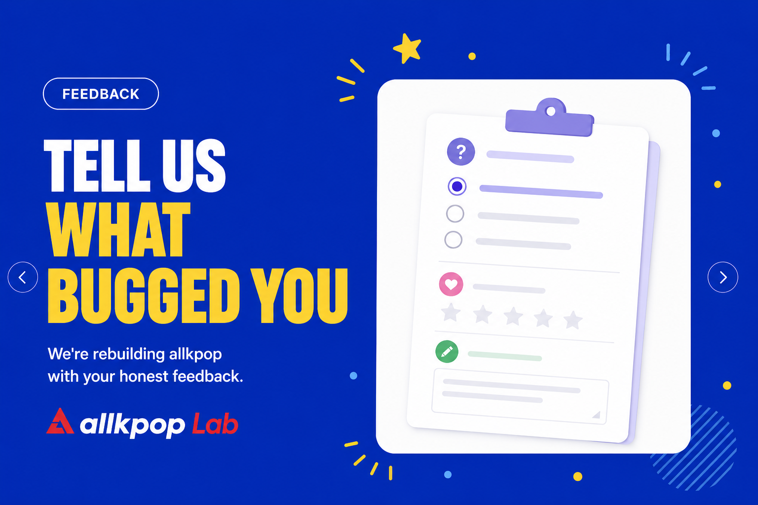 Tell us what drove you crazy about allkpop!